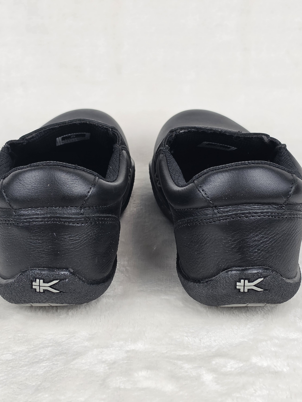 Kuru Kivi Womens 8 Medium Black Leather Slip On Comfort Shoes Clogs - Picture 3 of 9